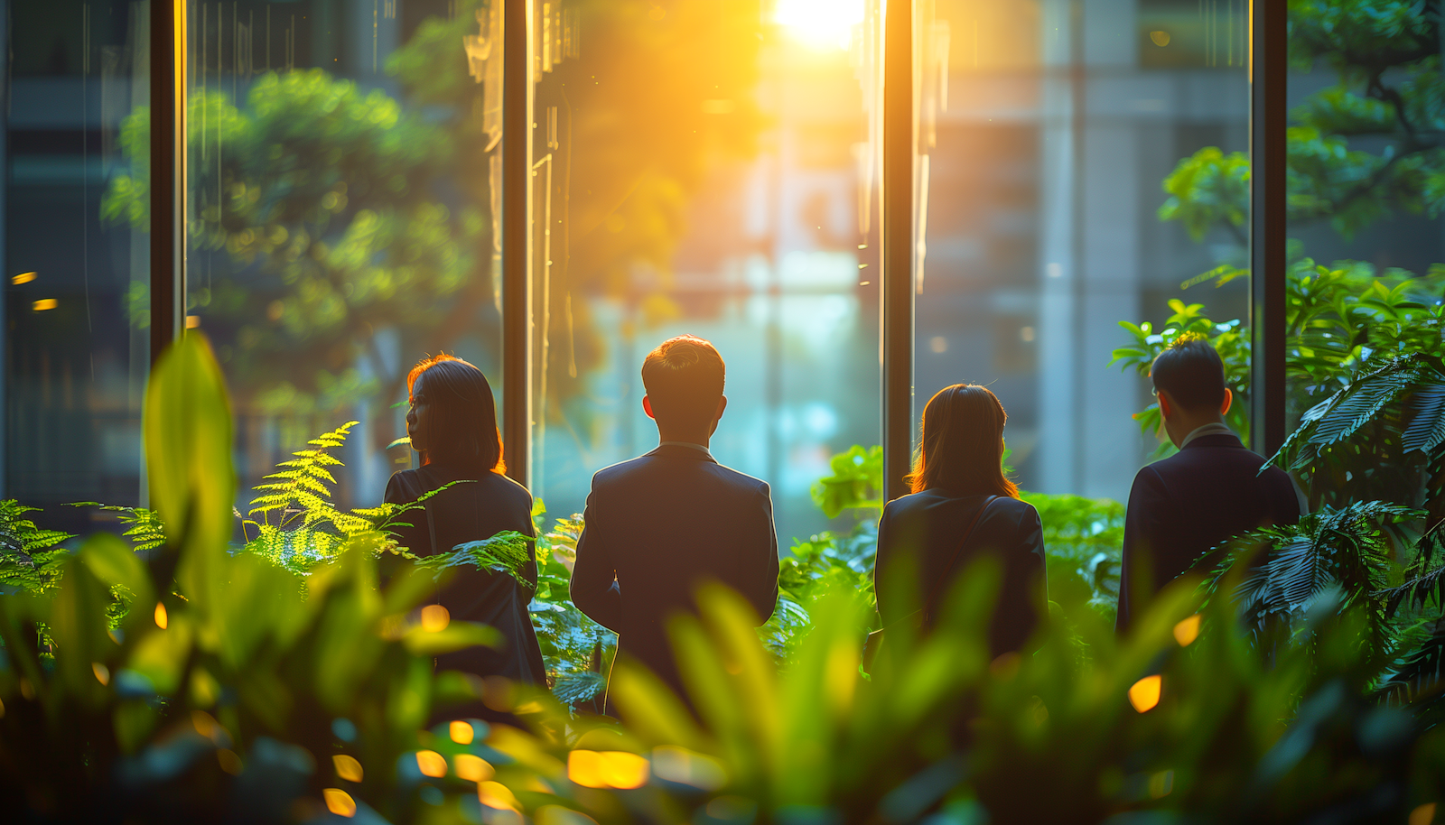 Professionelle Finanzberatung - Berater im Gespräch mit Klienten über individuelle Finanzplanung